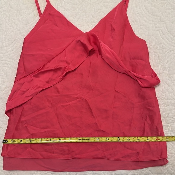 NWOT RARE Helmut Lang Rent the Runway Sash Slip Tank in Hot Pink Size 2 - Picture 9 of 11